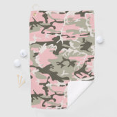 Serviette De Golf Camouflage rose et vert, Militaire, Armée (En situation)