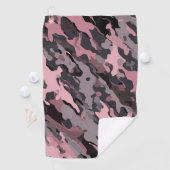 Serviette De Golf Camouflage Urbain de Style (En situation)