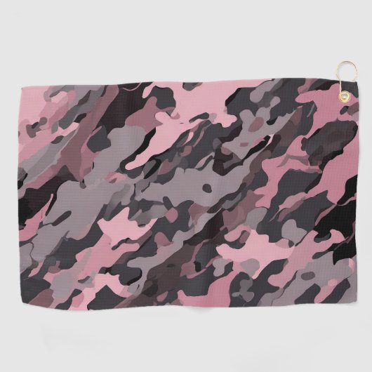 Serviette De Golf Camouflage urbain élégant (Horizontal)