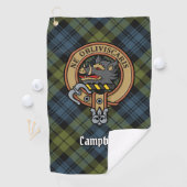Serviette De Golf Campbell Crest (En situation)