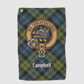 Serviette De Golf Campbell Crest (Devant)