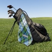 Serviette De Golf Campbell Dress Tartan (Vert)