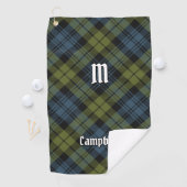 Serviette De Golf Campbell Tartan (En situation)