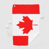 Serviette de golf Canada Flag (En situation)