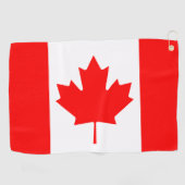 Serviette de golf Canada Flag (Horizontal)