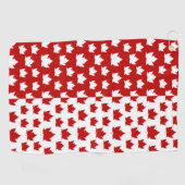 Serviette de golf Canada Serviettes en feuille d'é (Horizontal)