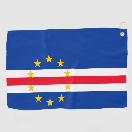 Serviette De Golf Cap-Vert (Horizontal)
