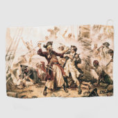 Serviette De Golf Capture, Barbe noire pirate, Revenge de la reine A (Horizontal)