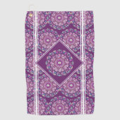 Serviette De Golf Cardinal Red Rosace (Devant)