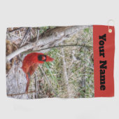 Serviette De Golf Cardinal vibrant (Horizontal)