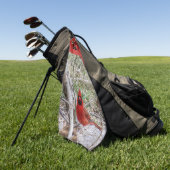 Serviette De Golf Cardinal vibrant (Vert)