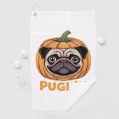 Serviette De Golf Carlin Pougkin Halloween Joyeux Halloween T-S surd (En situation)