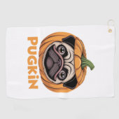 Serviette De Golf Carlin Pougkin Halloween Joyeux Halloween T-S surd (Horizontal)