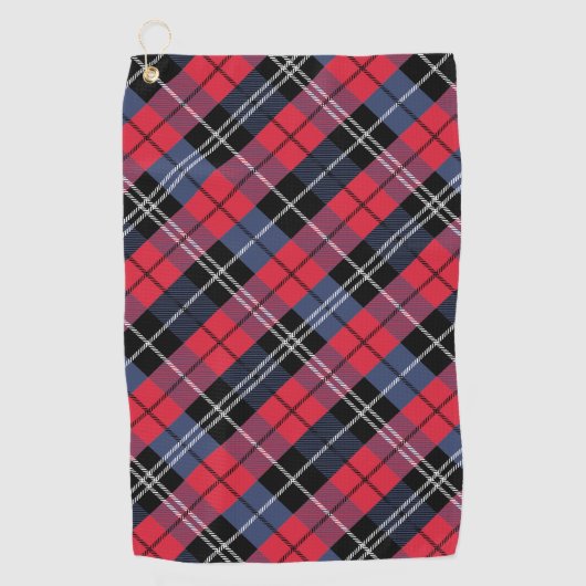 Serviette De Golf Carré et couleur (Devant)