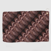 Serviette De Golf Carreaux de toit rustiques avec perspective unique (Horizontal)