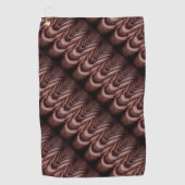 Serviette De Golf Carreaux de toit rustiques avec perspective unique (Devant)