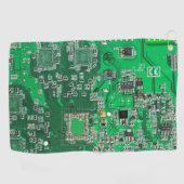 Serviette De Golf Carte circuit imprimé circuit vert PCB (Horizontal)