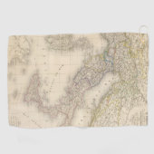 Serviette De Golf Carte de l'Italie (Horizontal)