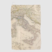 Serviette De Golf Carte de l'Italie (Devant)