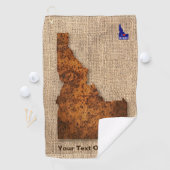 Serviette De Golf Carte Idaho Spud (En situation)