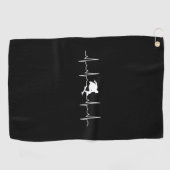Serviette De Golf Cartes de routage (Horizontal)