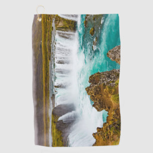 Serviette De Golf Cascade de Godafoss, Islande