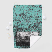 Serviette De Golf Cassette audio rétro (En situation)