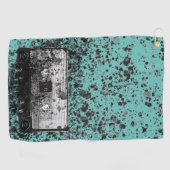 Serviette De Golf Cassette audio rétro (Horizontal)