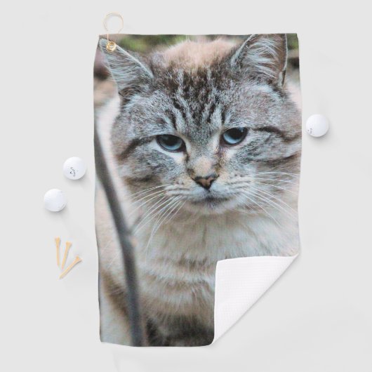 Serviette De Golf Cat (En situation)