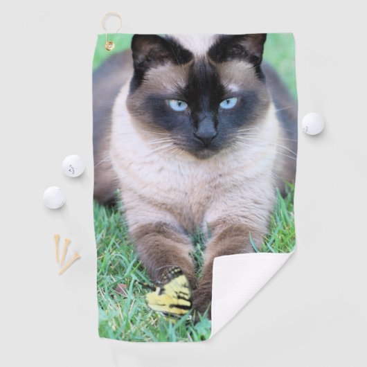 Serviette De Golf Cat (En situation)