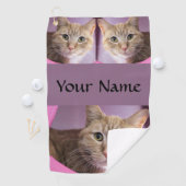 Serviette De Golf Cat (En situation)