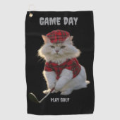 SERVIETTE DE GOLF CAT (Devant)