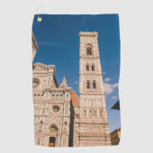 Serviette De Golf Cathédrale de Florence (Devant)