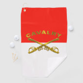 Serviette De Golf Cavalerie (En situation)