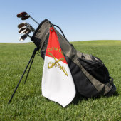 Serviette De Golf Cavalerie (Vert)