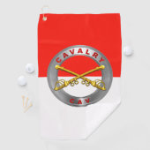 Serviette De Golf Cavalerie (En situation)