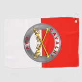 Serviette De Golf Cavalerie (Horizontal)