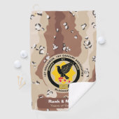 Serviette De Golf Cavalry Association Golf Towel - Desert Camo (En situation)