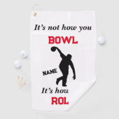 Serviette De Golf Ce n'est pas comme ça que vous bosselez la serviet (En situation)