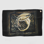 Serviette De Golf Céltic Knot Creative Dragon (Horizontal)