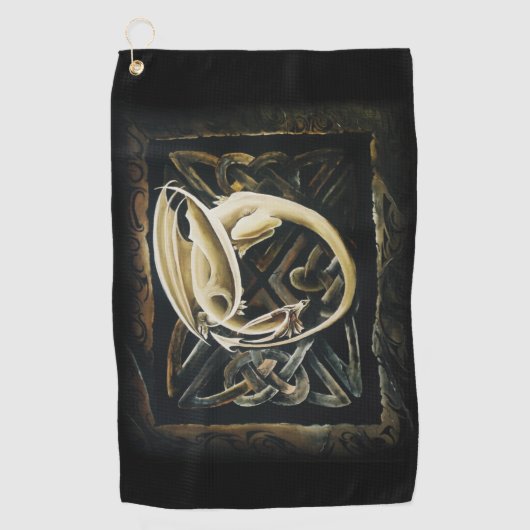Serviette De Golf Céltic Knot Creative Dragon (Devant)