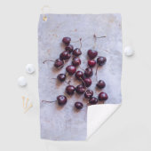 Serviette De Golf Cerises (En situation)