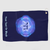 Serviette De Golf Chai - Promouvoir la vie (Horizontal)