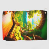 Serviette De Golf Chambre Forêt (Horizontal)