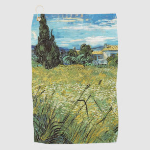 Serviette De Golf Champ de blé vert Vincent van Gogh