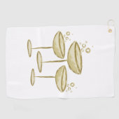 Serviette De Golf Champagne  (Horizontal)