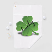 Serviette De Golf Chanceux (En situation)