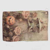 Serviette De Golf Chariot Halloween vintage (9) (Horizontal)