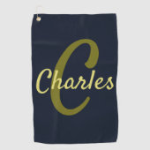 Serviette de golf "Charles" (Devant)