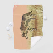 Serviette De Golf Chasse au lever du soleil (En situation)
